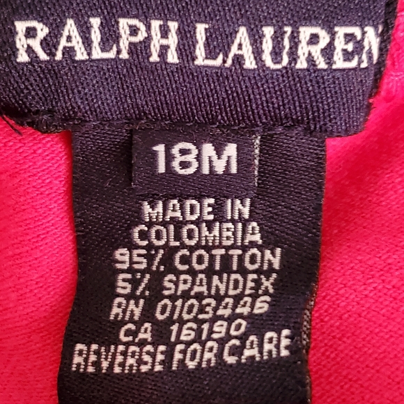 Ralph Lauren Leggings 18months - Picture 4 of 5